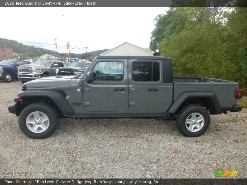 Sting-Gray / Black 2020 Jeep Gladiator Sport 4x4