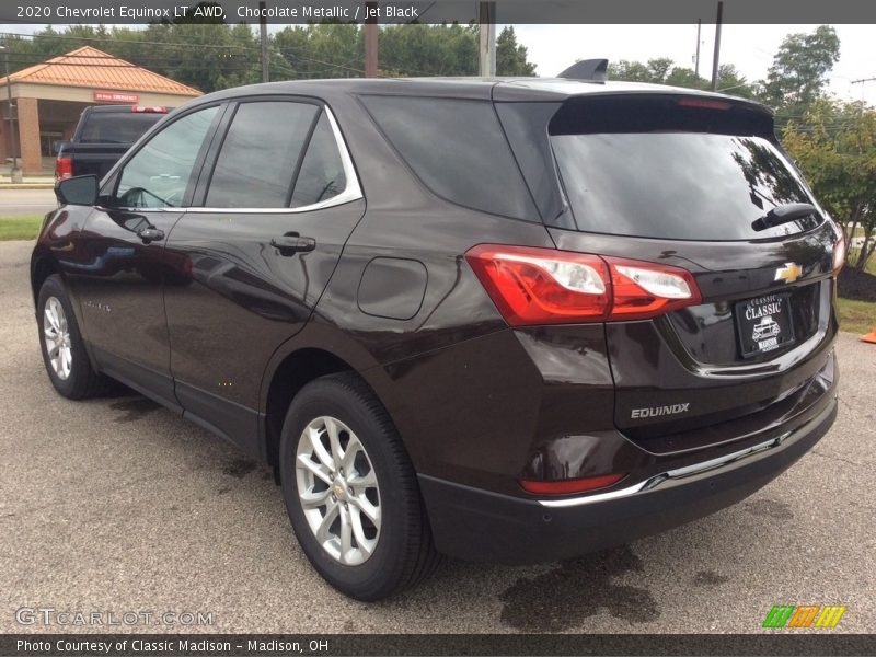 Chocolate Metallic / Jet Black 2020 Chevrolet Equinox LT AWD