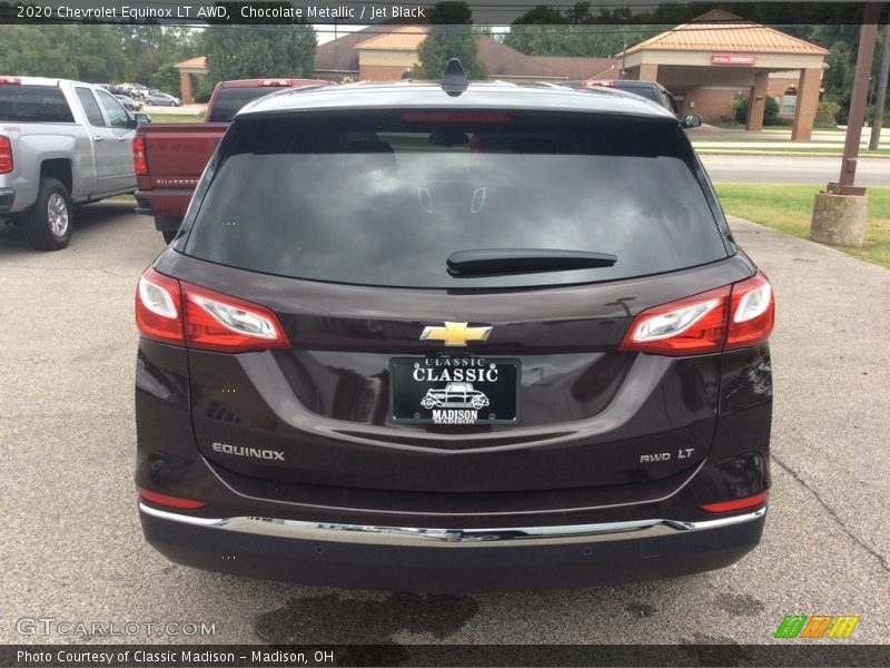 Chocolate Metallic / Jet Black 2020 Chevrolet Equinox LT AWD