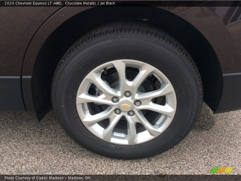 Chocolate Metallic / Jet Black 2020 Chevrolet Equinox LT AWD