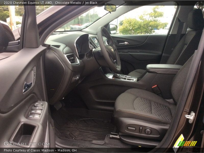 Chocolate Metallic / Jet Black 2020 Chevrolet Equinox LT AWD