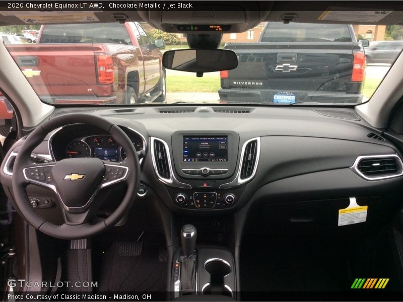 Chocolate Metallic / Jet Black 2020 Chevrolet Equinox LT AWD