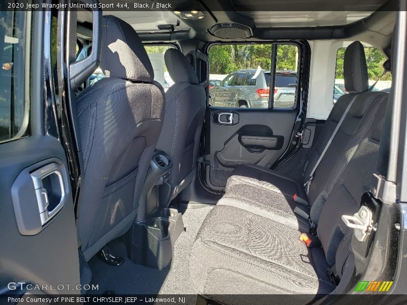 Black / Black 2020 Jeep Wrangler Unlimited Sport 4x4