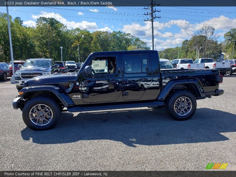 Black / Black/Dark Saddle 2020 Jeep Gladiator Overland 4x4