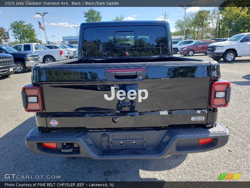 Black / Black/Dark Saddle 2020 Jeep Gladiator Overland 4x4