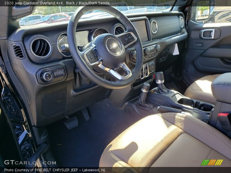 Black / Black/Dark Saddle 2020 Jeep Gladiator Overland 4x4