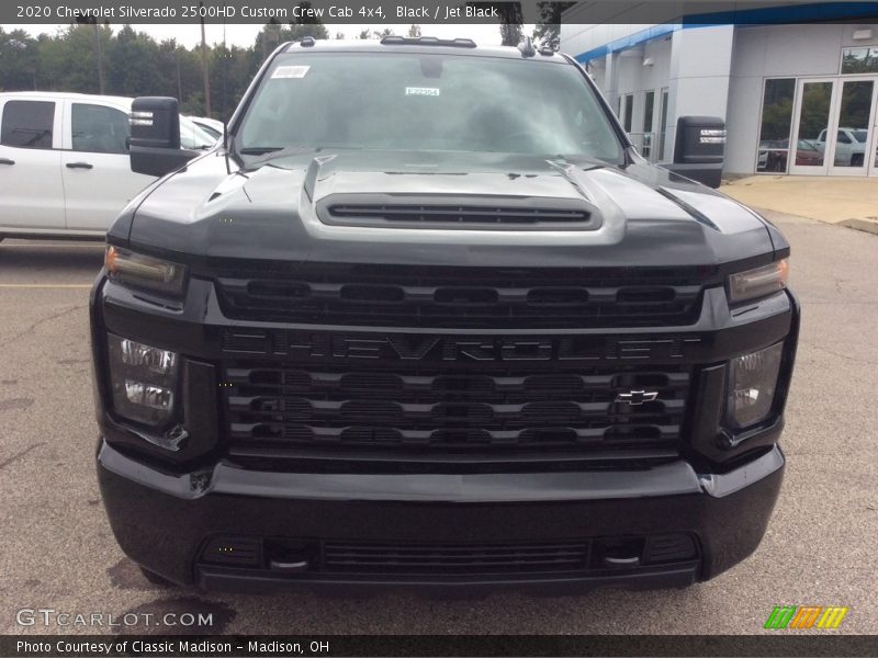 Black / Jet Black 2020 Chevrolet Silverado 2500HD Custom Crew Cab 4x4