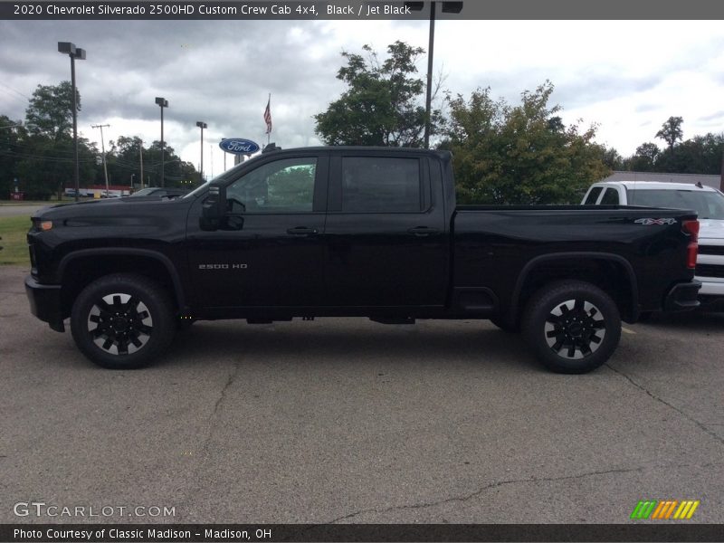 Black / Jet Black 2020 Chevrolet Silverado 2500HD Custom Crew Cab 4x4