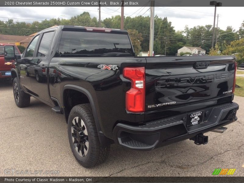 Black / Jet Black 2020 Chevrolet Silverado 2500HD Custom Crew Cab 4x4