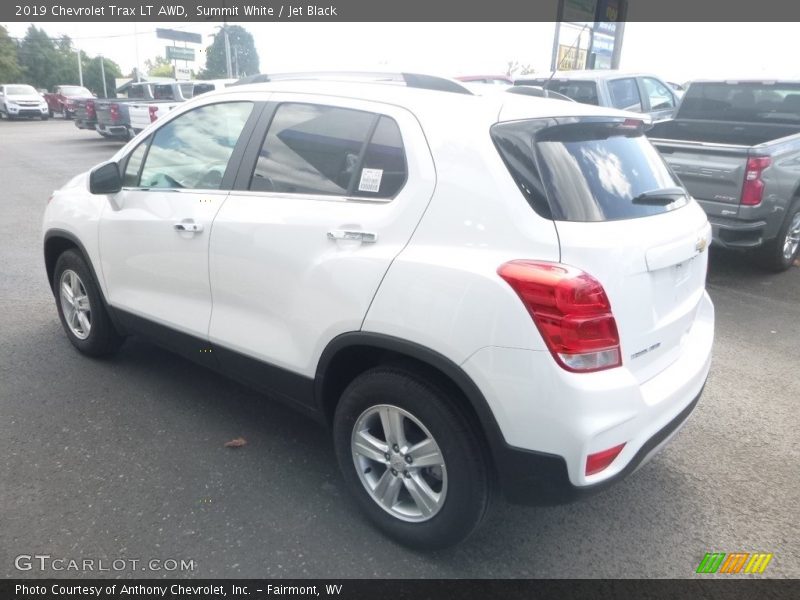 Summit White / Jet Black 2019 Chevrolet Trax LT AWD