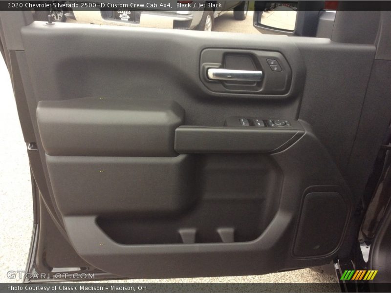 Black / Jet Black 2020 Chevrolet Silverado 2500HD Custom Crew Cab 4x4