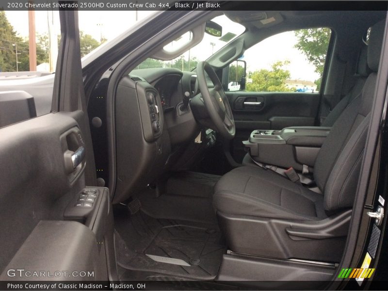 Front Seat of 2020 Silverado 2500HD Custom Crew Cab 4x4