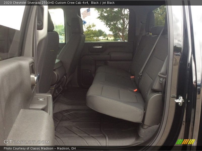 Rear Seat of 2020 Silverado 2500HD Custom Crew Cab 4x4