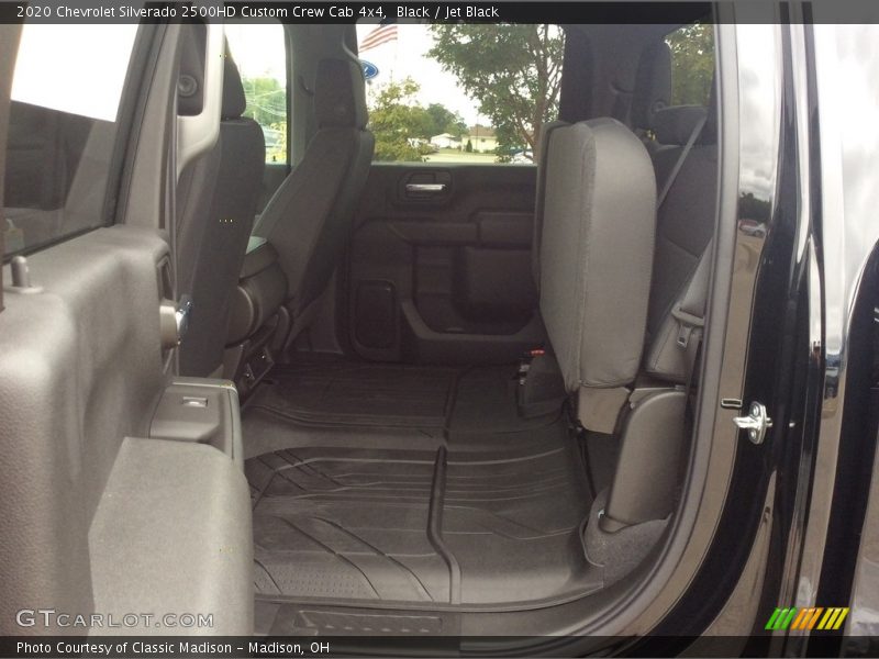 Rear Seat of 2020 Silverado 2500HD Custom Crew Cab 4x4