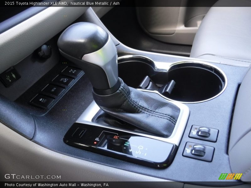 Nautical Blue Metallic / Ash 2015 Toyota Highlander XLE AWD