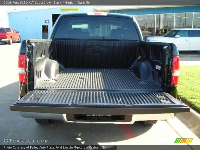 Black / Medium/Dark Flint 2008 Ford F150 XLT SuperCrew