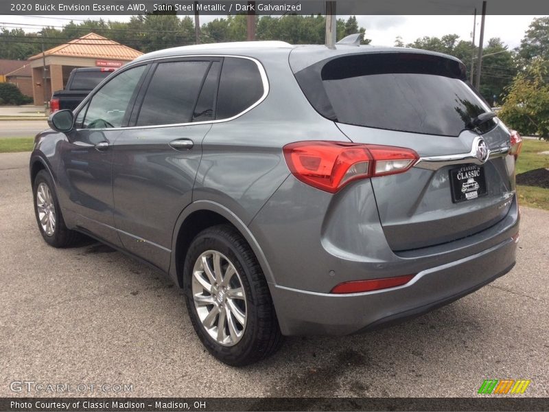 Satin Steel Metallic / Dark Galvanized 2020 Buick Envision Essence AWD