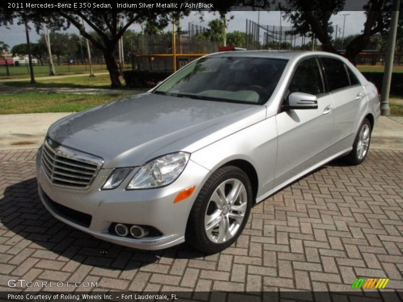 Iridium Silver Metallic / Ash/Black 2011 Mercedes-Benz E 350 Sedan