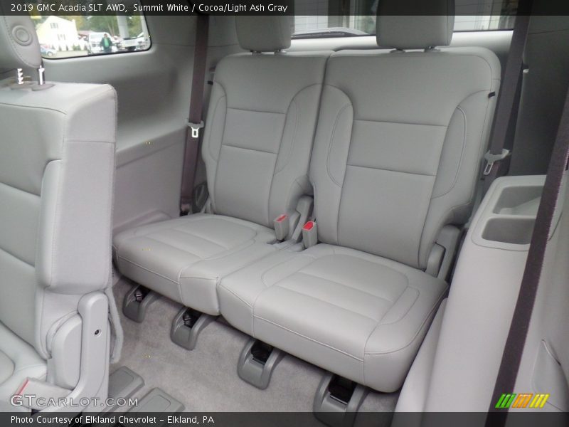 Summit White / Cocoa/Light Ash Gray 2019 GMC Acadia SLT AWD