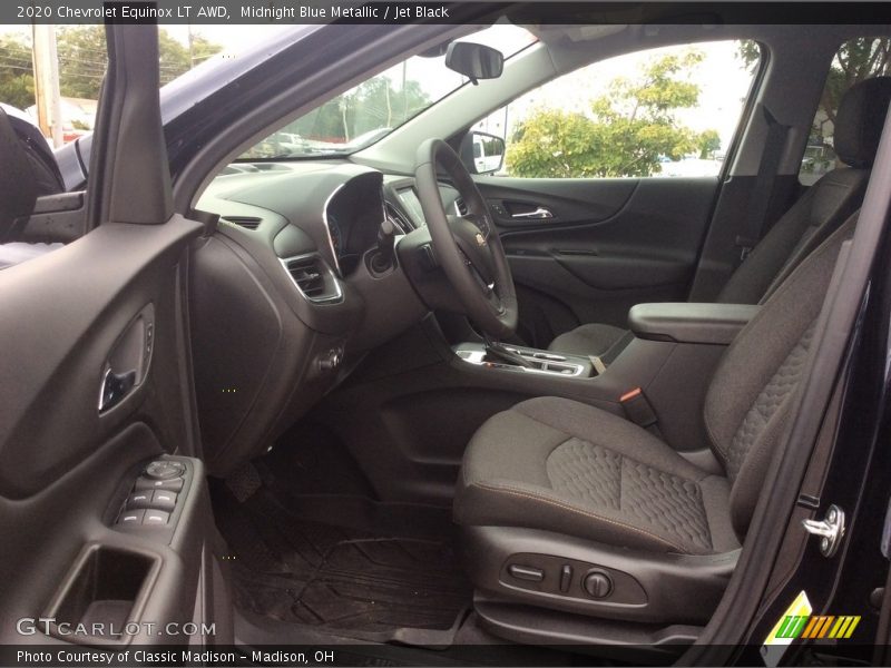 Midnight Blue Metallic / Jet Black 2020 Chevrolet Equinox LT AWD
