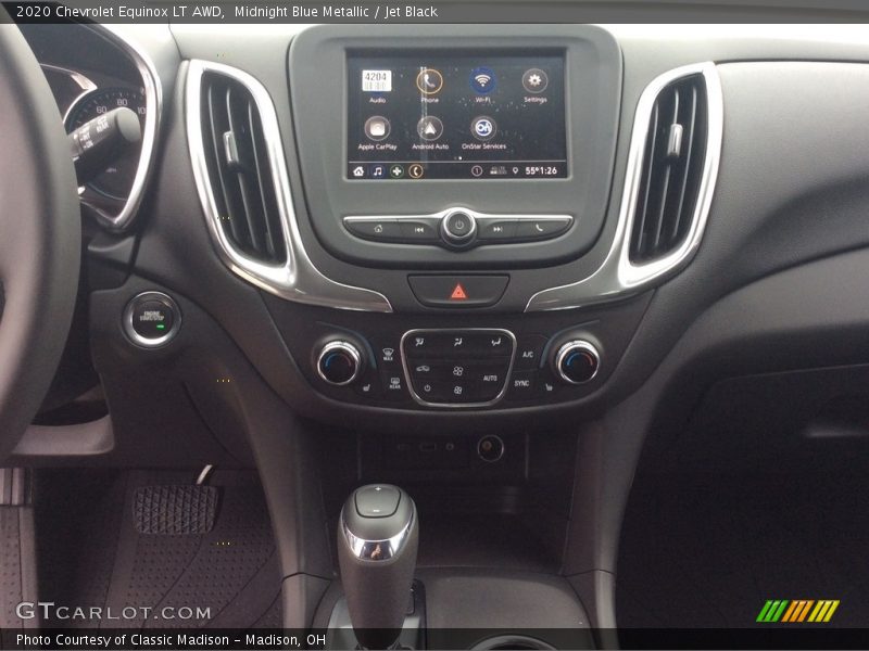 Midnight Blue Metallic / Jet Black 2020 Chevrolet Equinox LT AWD