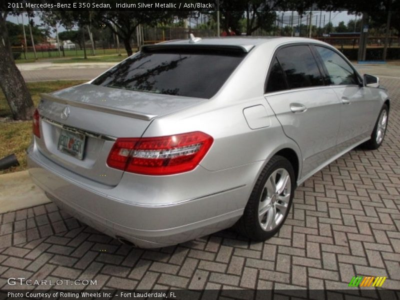 Iridium Silver Metallic / Ash/Black 2011 Mercedes-Benz E 350 Sedan