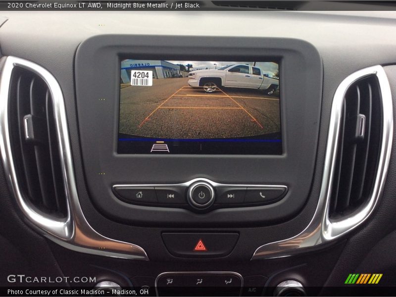 Midnight Blue Metallic / Jet Black 2020 Chevrolet Equinox LT AWD