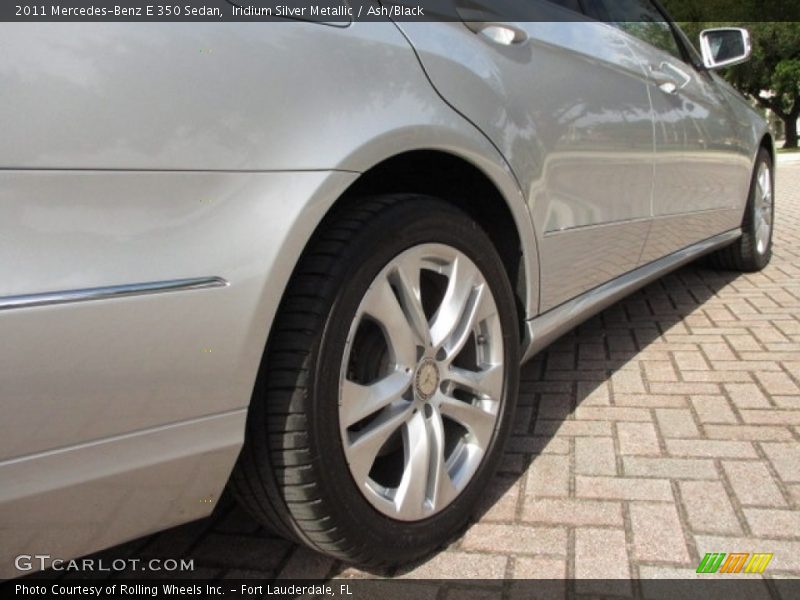 Iridium Silver Metallic / Ash/Black 2011 Mercedes-Benz E 350 Sedan