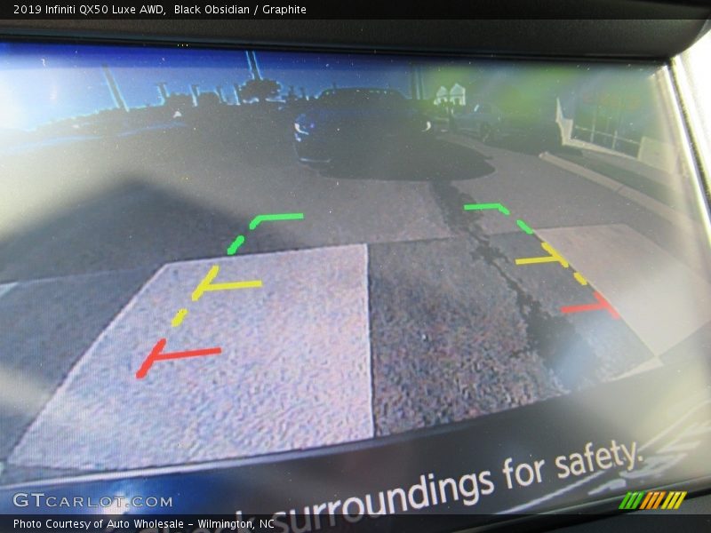 Black Obsidian / Graphite 2019 Infiniti QX50 Luxe AWD