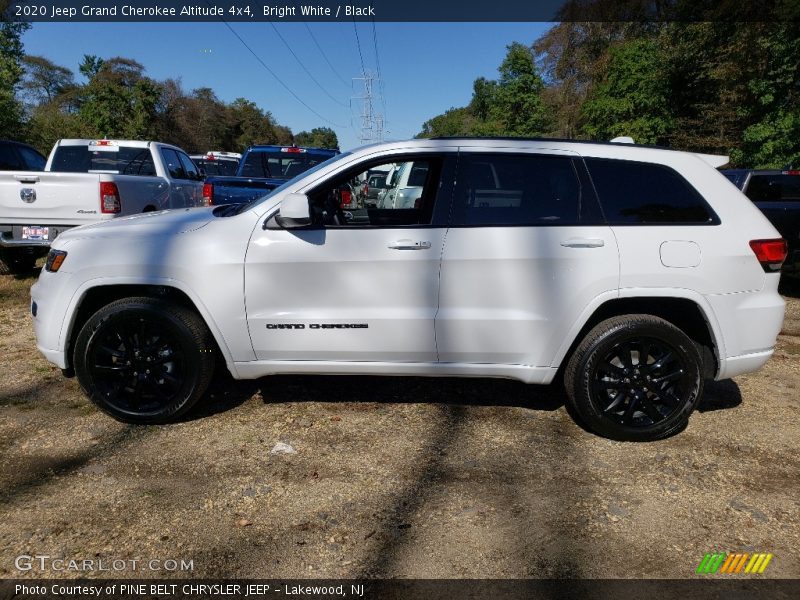 Bright White / Black 2020 Jeep Grand Cherokee Altitude 4x4