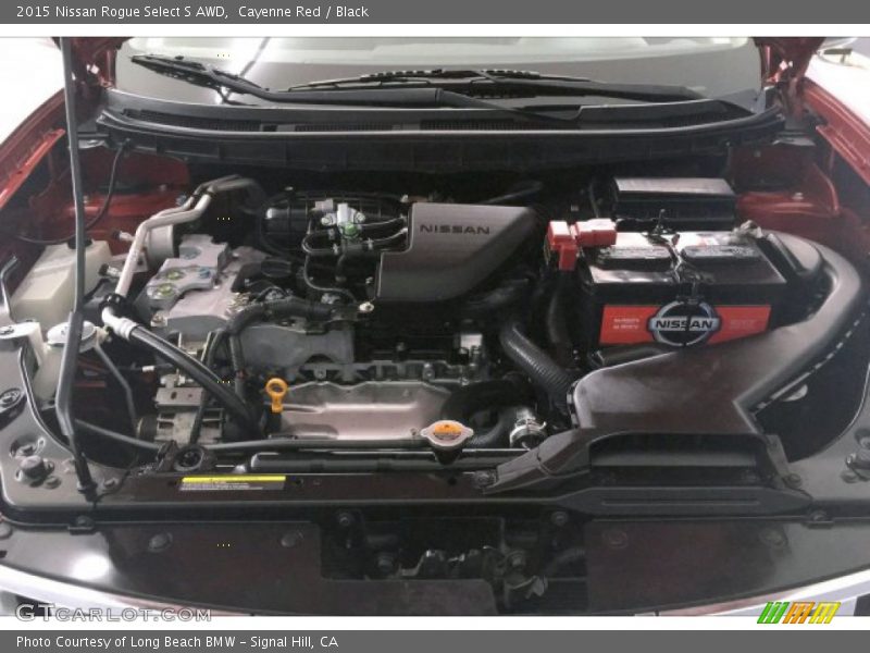 Cayenne Red / Black 2015 Nissan Rogue Select S AWD