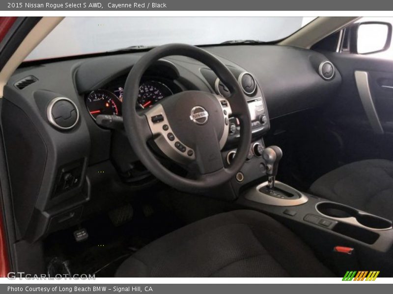Cayenne Red / Black 2015 Nissan Rogue Select S AWD