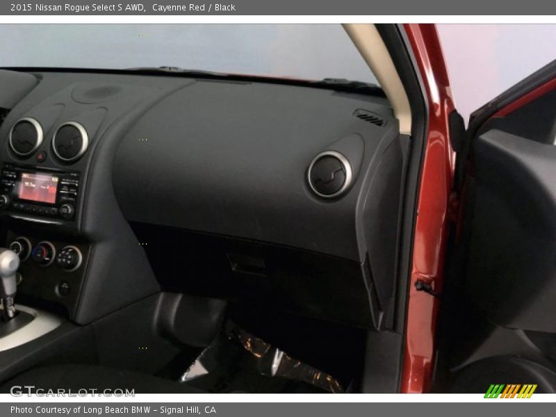 Cayenne Red / Black 2015 Nissan Rogue Select S AWD