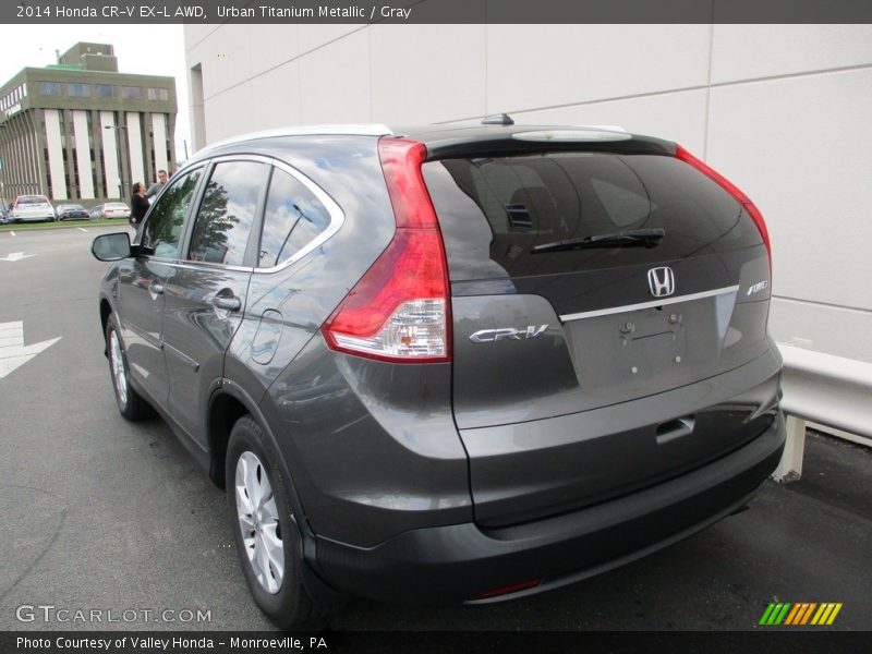 Urban Titanium Metallic / Gray 2014 Honda CR-V EX-L AWD