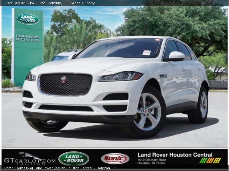 Fuji White / Ebony 2020 Jaguar F-PACE 25t Premium