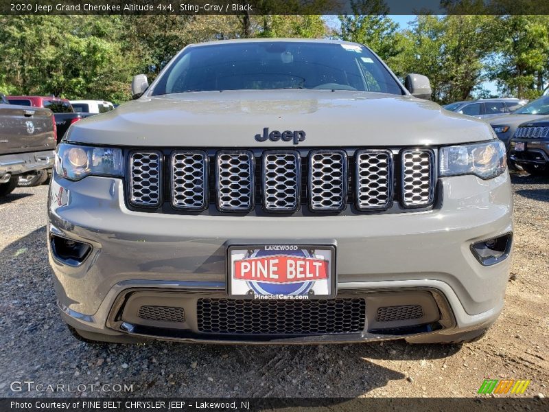 Sting-Gray / Black 2020 Jeep Grand Cherokee Altitude 4x4