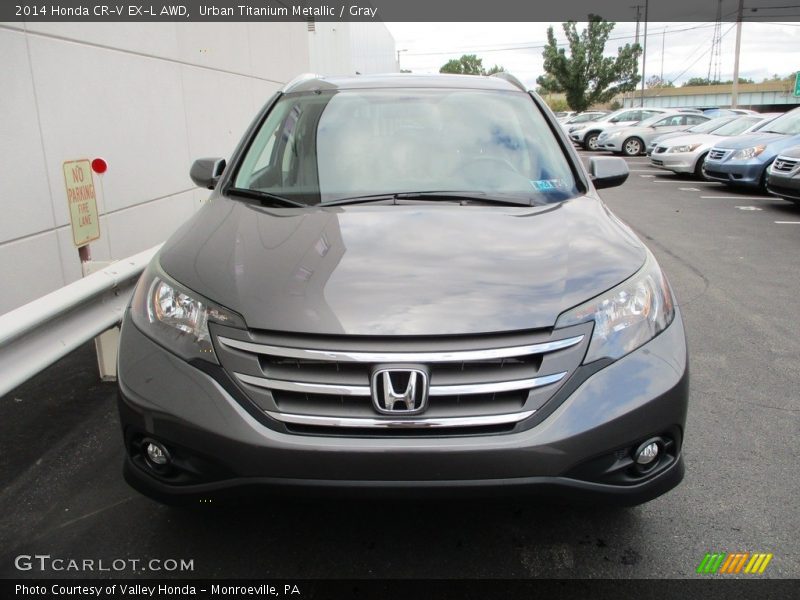 Urban Titanium Metallic / Gray 2014 Honda CR-V EX-L AWD