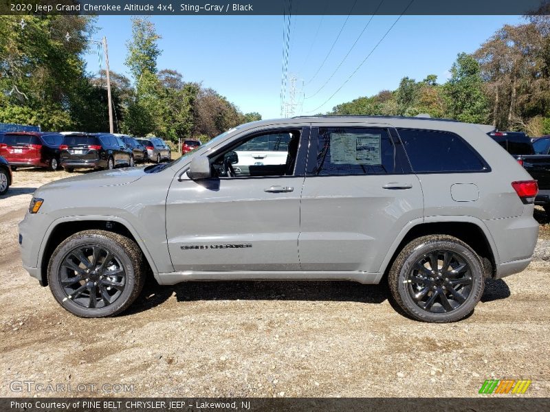 Sting-Gray / Black 2020 Jeep Grand Cherokee Altitude 4x4