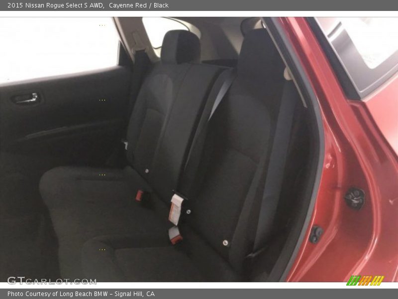 Cayenne Red / Black 2015 Nissan Rogue Select S AWD