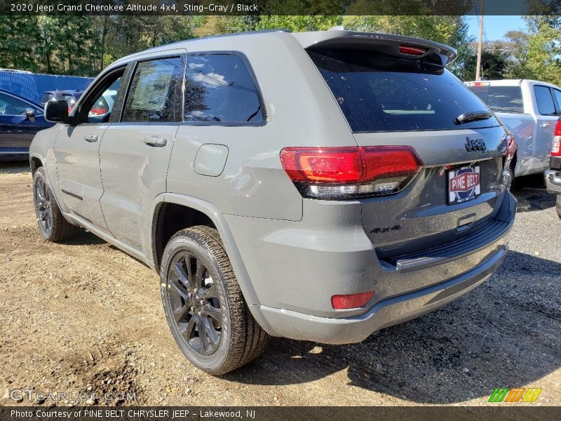 Sting-Gray / Black 2020 Jeep Grand Cherokee Altitude 4x4