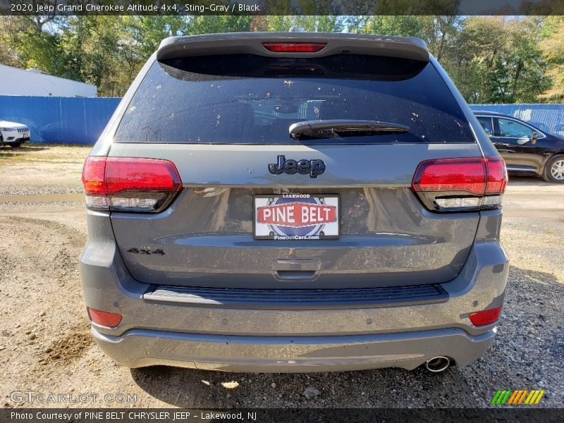 Sting-Gray / Black 2020 Jeep Grand Cherokee Altitude 4x4