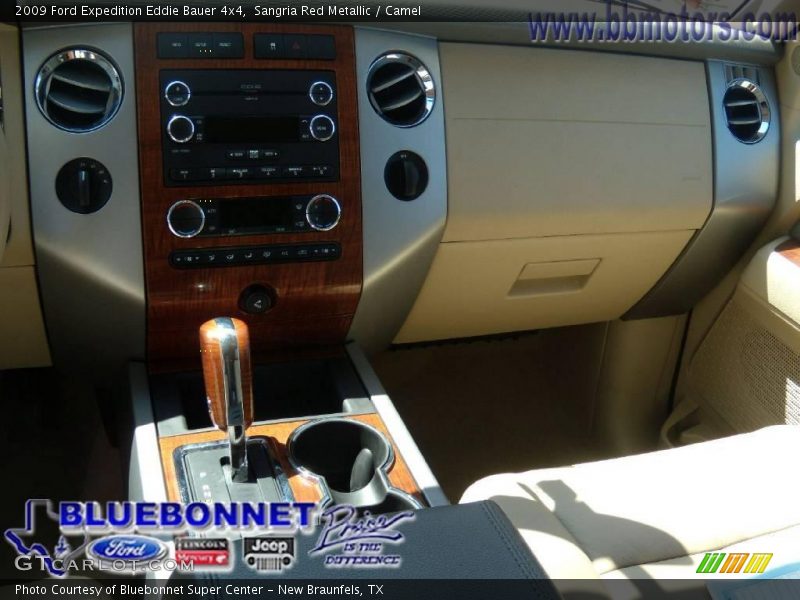 Sangria Red Metallic / Camel 2009 Ford Expedition Eddie Bauer 4x4