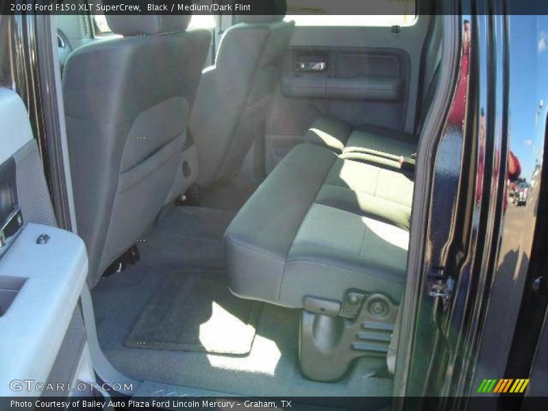 Black / Medium/Dark Flint 2008 Ford F150 XLT SuperCrew