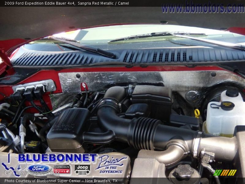 Sangria Red Metallic / Camel 2009 Ford Expedition Eddie Bauer 4x4