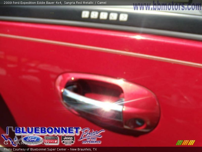 Sangria Red Metallic / Camel 2009 Ford Expedition Eddie Bauer 4x4