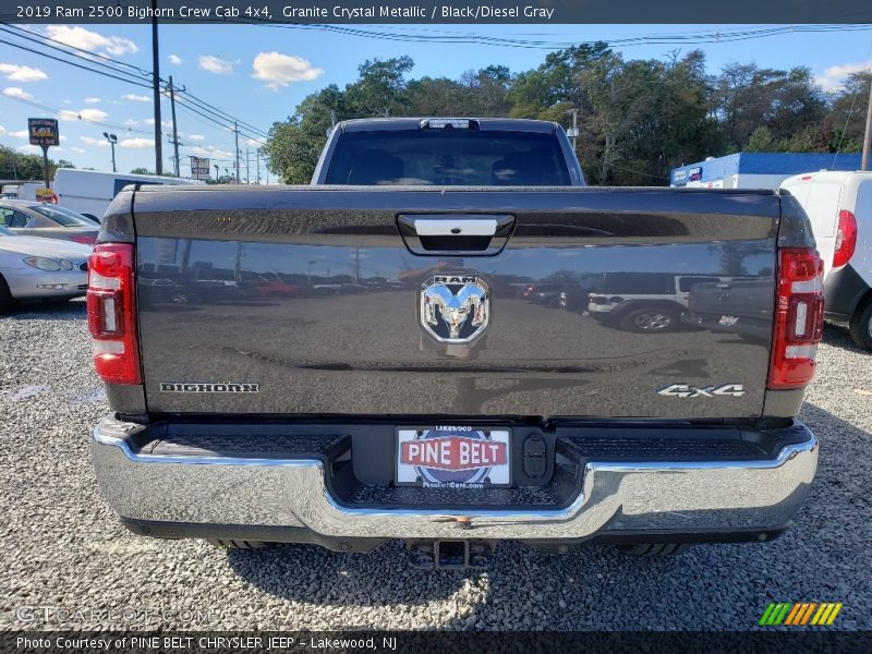 Granite Crystal Metallic / Black/Diesel Gray 2019 Ram 2500 Bighorn Crew Cab 4x4