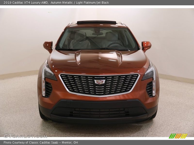 Autumn Metallic / Light Platinum/Jet Black 2019 Cadillac XT4 Luxury AWD