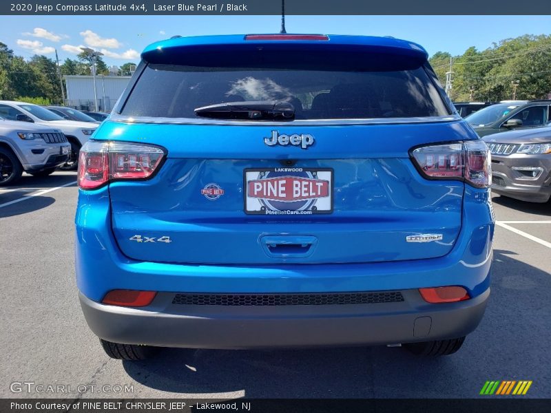 Laser Blue Pearl / Black 2020 Jeep Compass Latitude 4x4