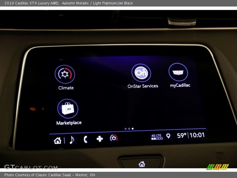 Autumn Metallic / Light Platinum/Jet Black 2019 Cadillac XT4 Luxury AWD
