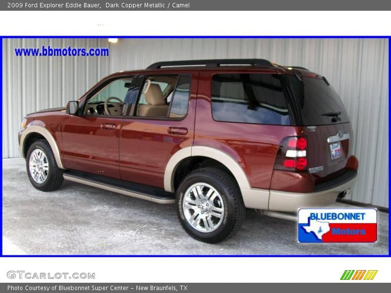 Dark Copper Metallic / Camel 2009 Ford Explorer Eddie Bauer